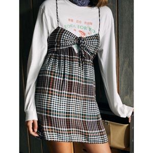 Urban Outfitters checkered dress